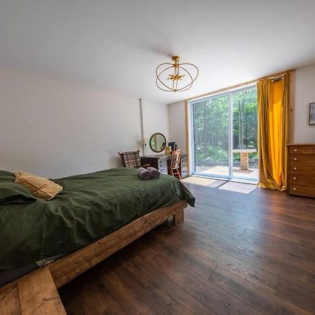 Chalet Deschamps- Spa- Chien Accepte- Nature- Estrie Mansonville Exterior photo