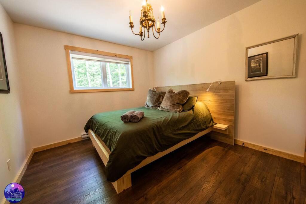 Chalet Deschamps- Spa- Chien Accepte- Nature- Estrie Mansonville Exterior photo